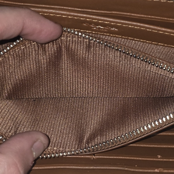 Coach Camo Zip Around Wallet - Picture 4 of 9